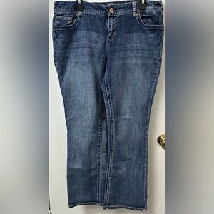 Maurices Classic Blue Boot Cut Jeans